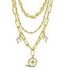 SHINE by Sterling Forever Navigator Layered Chain Necklace - 3 of 3