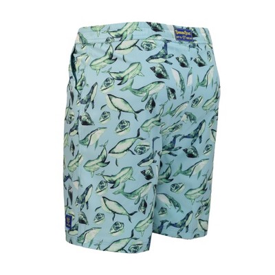 Banana Boat Men's UPF50+ Compression Liner Swimsuit | Aqua Whale X-Large — фото 3