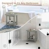 Arceso HDPS Shower Bench Seat, Bath Spa Foot Stool for Inside Shower Waterproof - 3 of 4