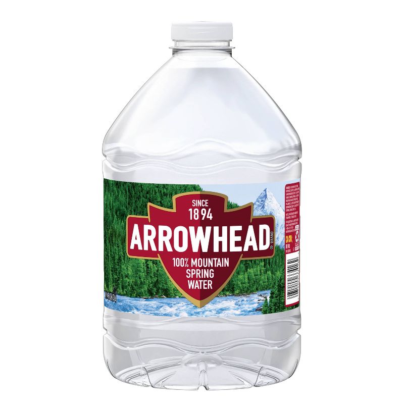 Arrowhead Brand 100% Mountain Spring Water - 101.4 fl oz Jug, 1 of 8