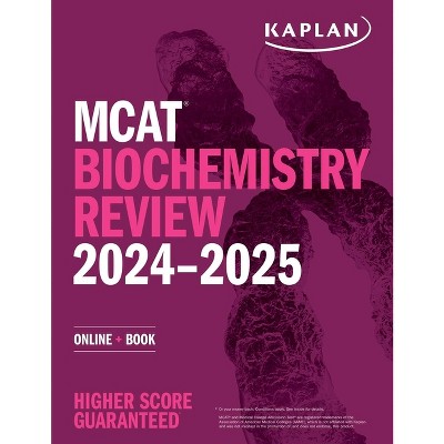MCAT Biochemistry Review 2024-2025 - (Kaplan Test Prep) by  Kaplan Test Prep (Paperback)