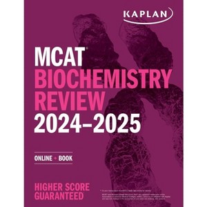 MCAT Biochemistry Review 2024-2025 - (Kaplan Test Prep) by  Kaplan Test Prep (Paperback) - 1 of 1