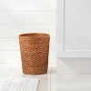 Light Weave Wastebasket Natural - Threshold™ : Target