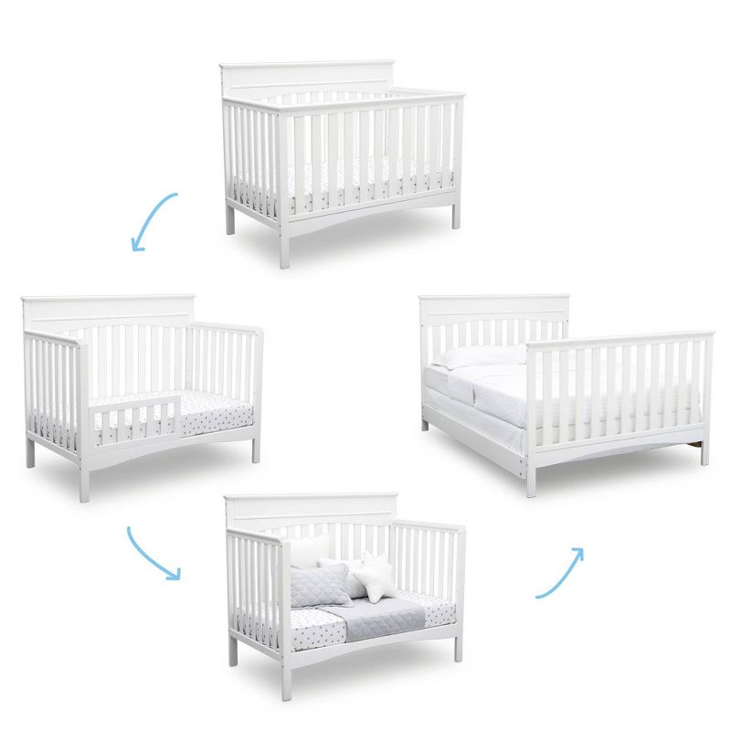 Delta Children Skylar 6-in-1 Convertible Crib, 5 of 17
