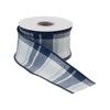 Melrose Plaid Wired Ribbon (Set of 2) - 2 of 3