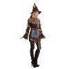 Joyfy Adult Women Scary Scarecrow Costume for Halloween Dress up Party - 4 of 4