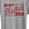Women's - Instant Message - In My Football Era Short Sleeve Graphic T-Shirt - 2 of 4