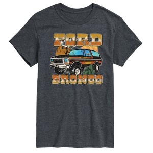 Men's - Ford - Vintage Bronco SUV in Desert Short Sleeve Graphic T-Shirt - 1 of 4