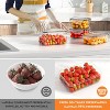 40 PCS Food Storage Containers with Lids Airtight (20 Containers & 20 Lids), Plastic Storage Meal Prep Container-Stackable 100% Leakproof & Microwave - 4 of 4