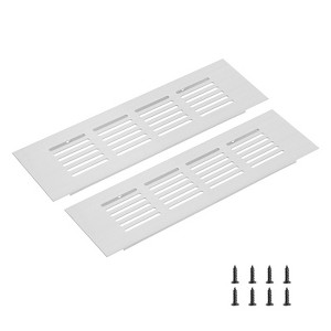 Unique Bargains Rectangle Ventilation Grille, Aluminum - 1 of 3