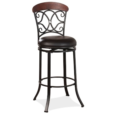 Trevelian Barstool Coffee Brown - Hillsdale Furniture