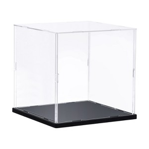 Unique Bargains Acrylic Self-Assembly Dustproof Protection Collectibles Display Box - 1 of 3