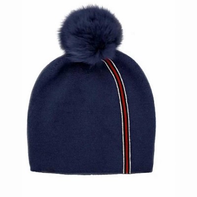 Women's Knit Striped Beanie - Mitchie's Matchings