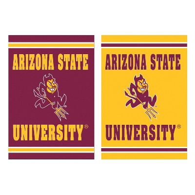 Evergreen NCAA Arizona State University Garden Suede Flag 12.5 x 18 Inches Indoor Outdoor Decor
