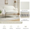 Aida Contemporary Velvet Loveseat Sofa  with Recessed Arms for Living Room and Bedroom and small space| Karat Home - 4 of 4