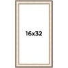 PosterPalooza | Panoramic Contemporary Silver Frame - UV Acrylic, Foam Board Backing, Hanging Hardware - 2 of 4