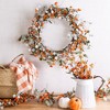Transpac Artificial 60 in. Multicolor Harvest Bittersweet Eucalyptus Garland - 3 of 4