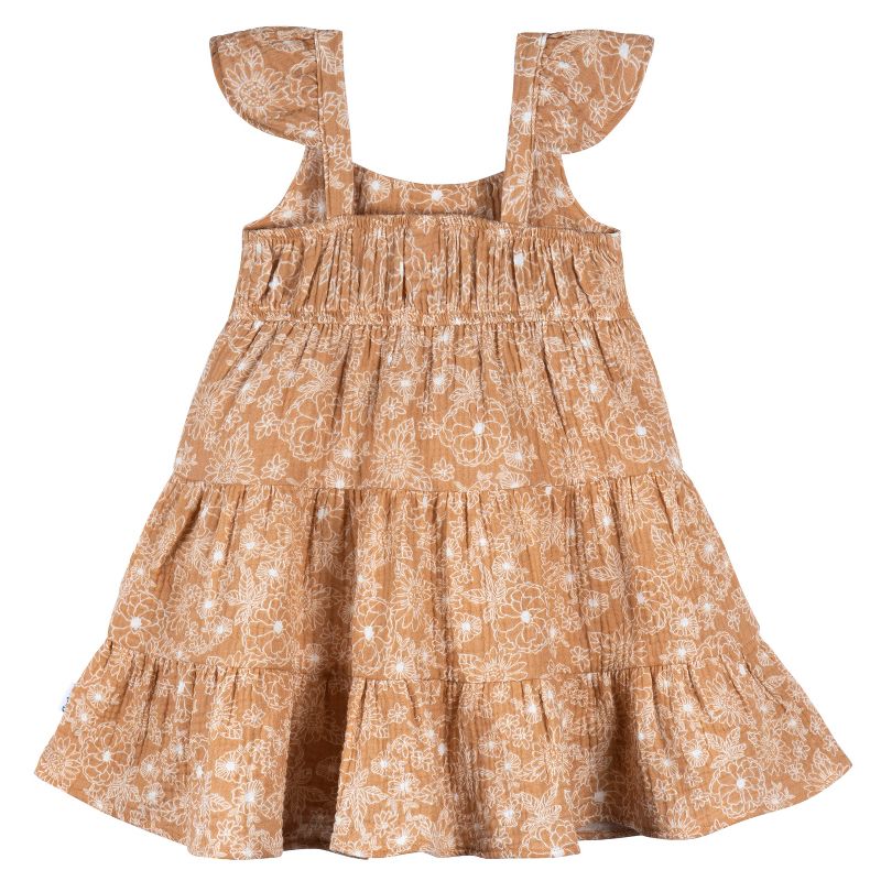 Gerber Toddler Girls' Sleeveless Gauze Dress, 2 of 6