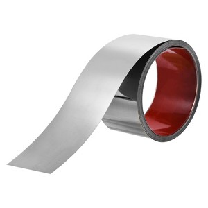 Unique Bargains Stainless Steel Self-Adhesive Home Decor Wall Trim Molding with Working Gloves - 1 of 4