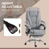 Okak Massage Office Chair with 6 Vibration Points, Heated Desk Chair with Reclining Back and Adjustable Height, Swivel Chair for Study, Office - 2 of 4
