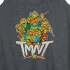 Women's - Teenage Mutant Ninja Turtles - Rebel Road Group Graphic Racerback Tank - 2 of 4