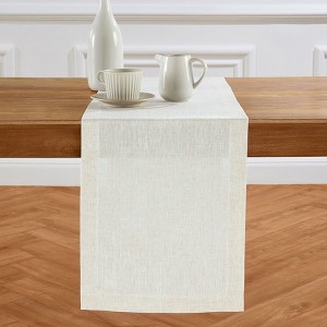 Solino Home Linen Table Runner | Sonoma - 1 of 4