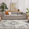 coucheta Multi-size Washable Vintage Medallion Area Rug, Stain-Resistant Non-Slip Traditional Low Pile Carpet, for Living Room, Bedroom, Dining Room - 4 of 4