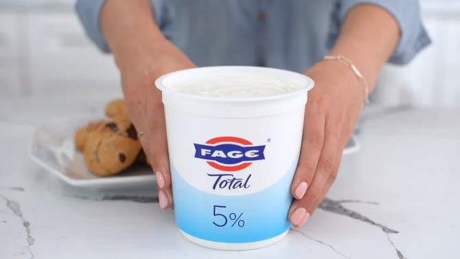 FAGE Total 5% Milkfat Plain Greek Yogurt - 32oz, 2 of 7, play video