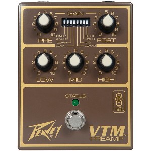Peavey VTM Preamp Pedal Brown and Gold - 1 of 4