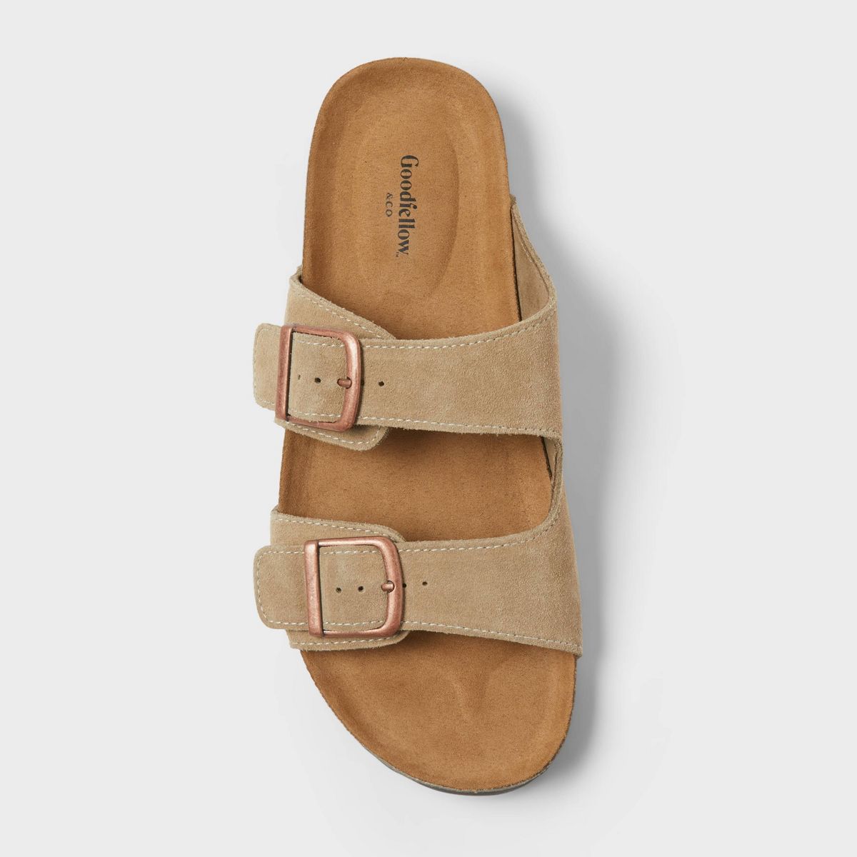 Men's Saul Suede Two Band Sandals - Goodfellow & Co™ - thumbnail 7