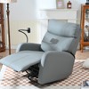 Swivel Rocker Recliner Chair,Rocking Chair,Glider Chair,Modern Small Rocking Swivel Recliner Chair - 2 of 4