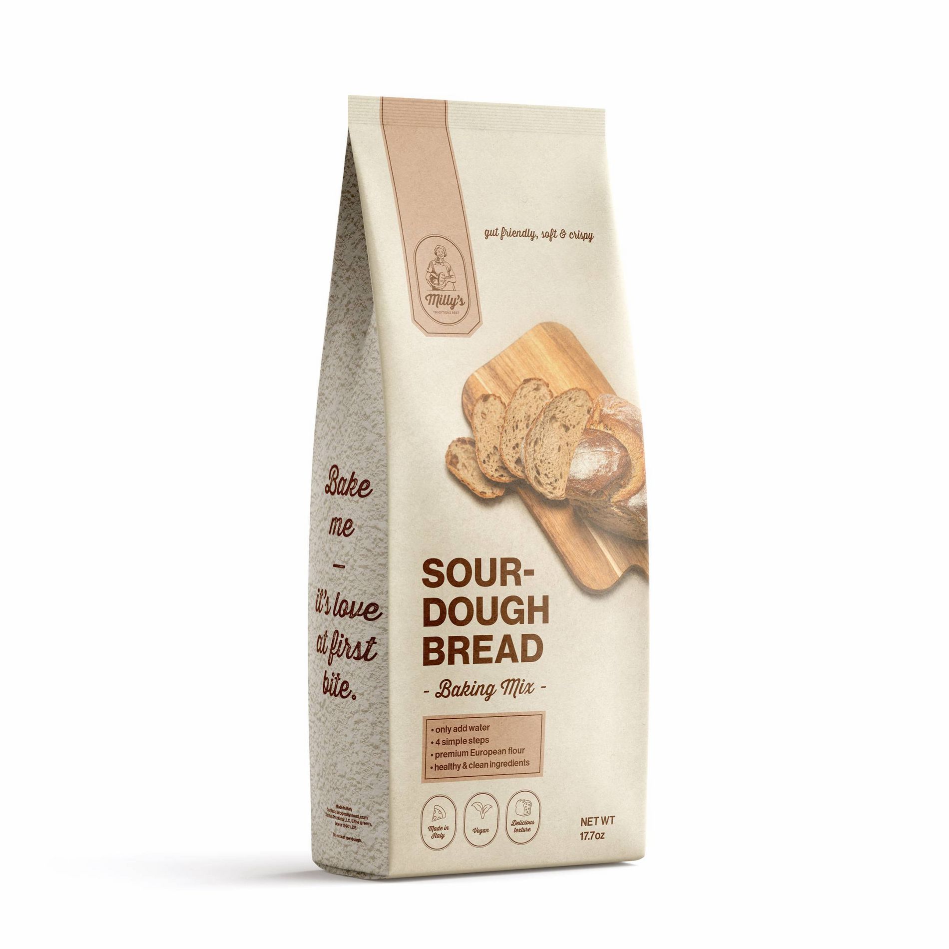 Milly's Sourdough Bread Baking Mix - 17.7oz