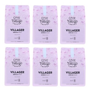 One Village Coffee Villager Medium Roast Whole Bean - Case of 6/12 oz Bags - 1 of 4