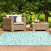 Oriental Weavers Meridian 1506L Blue/ Ivory Indoor/Outdoor Area Rug - 1'10" x 2'10" - 3 of 4
