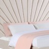 87" Eastern King Bed Faiz Bed Beige Velvet - Acme Furniture - 4 of 4
