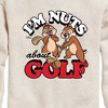 Boys' - Disney - I'm Nuts About Golf Graphic Long Sleeve Fleece Sweatshirt - image 2 of 4