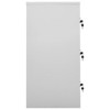 VidaXL Locker Cabinet Light Gray and Blue 35.4 in.x17.7 in.x36.4 in. Steel - 3 of 4
