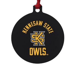 Kennesaw State Owls Aluminum Holiday Christmas Tree Ornament - 1 of 4