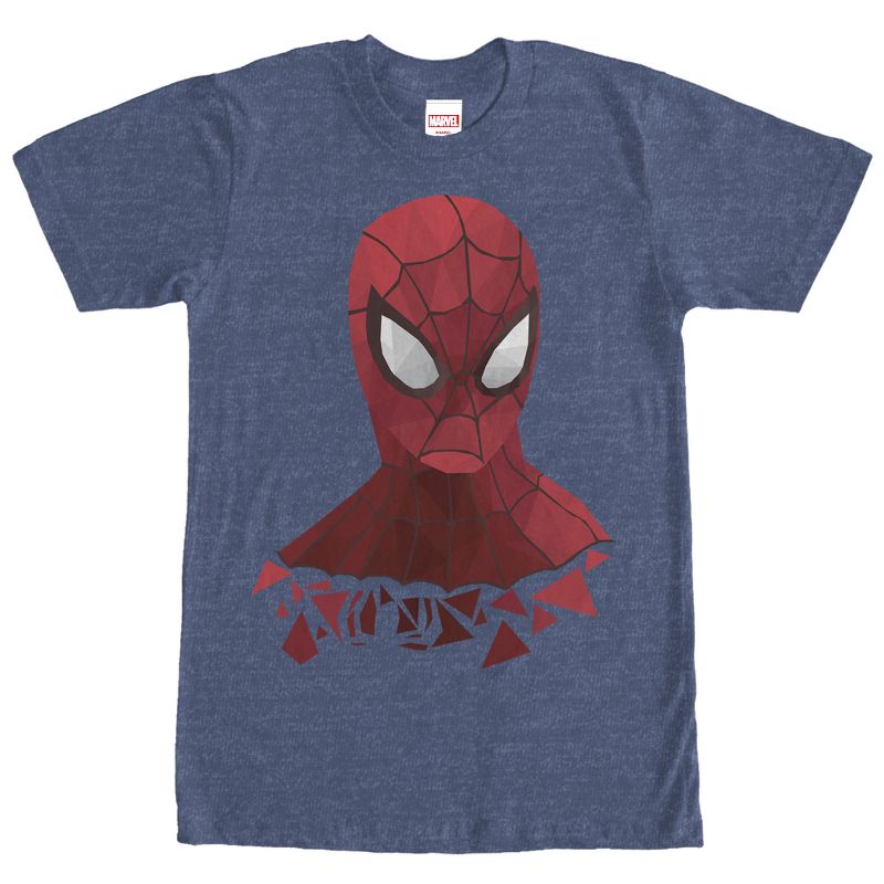 Men's Marvel Geometric Spider-Man T-Shirt, 1 of 4