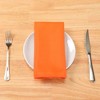 Unique Bargains Wedding Restaurant Cocktail Party Polyester Napkins 18 x 18 Inches 6 Pcs - 4 of 4