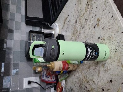 Contigo Contigo 6504161 32 oz Blue & Green Plastic Ashland Autospout Water  Bottle BPA Free 6504161