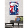 Trends International NBA Philadelphia 76ers - Maximalist Logo 23 Unframed Wall Poster Prints - 2 of 4