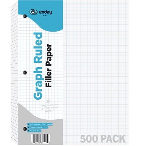 Enday Ruled Filler Paper, 100 Ct - 1 of 4