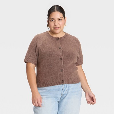 Women's Short Sleeve Button-Down Cardigan - Universal Thread™