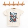 The Juniper Shop Distressed Land Of The Free Flowers Youth Short Sleeve Tee - 2 of 4