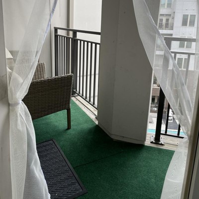 6' x 8' Dilour Indoor/Outdoor Rug Green - Foss Floors