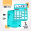CATIGA 12-Digit Desktop Calculator 2-Pack, Large LCD, Sensitive Buttons, Standard Function for Office, Home, School (CD-2786) - 4 of 4