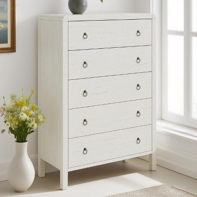 Modern Wood Dresser, Storage Organizer Cabinet for Bedroom, Living Room, Hallway