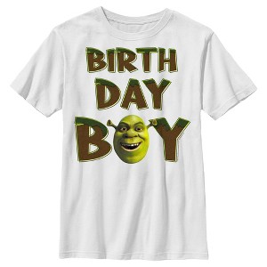 Boy's Shrek Birthday Boy Shrek T-Shirt - 1 of 4