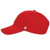 University Of Maryland Team Logo Adult Dad Cap Red OS - 3 of 4
